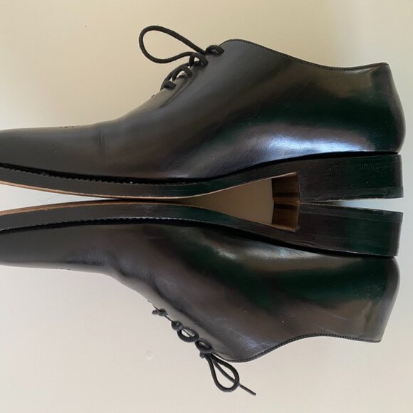 Italian Women's Wholecut Brogue Oxfords | Premium Calfskin | Custom Made - Picture 8 of 16